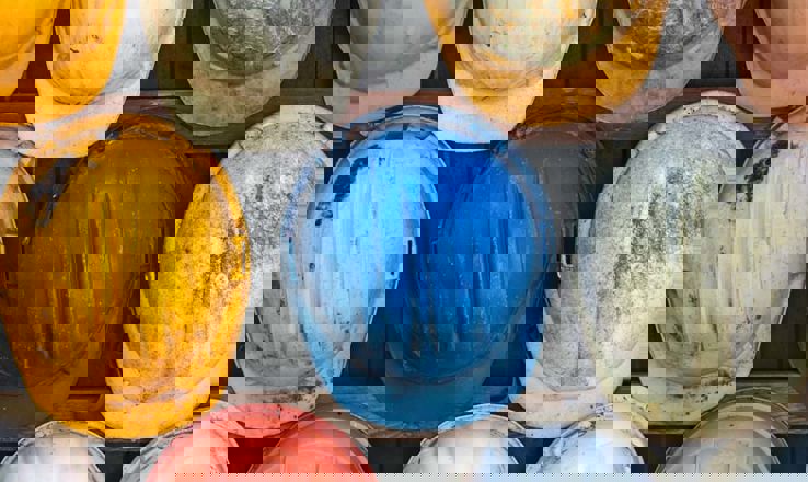 Multi-colored hardhats