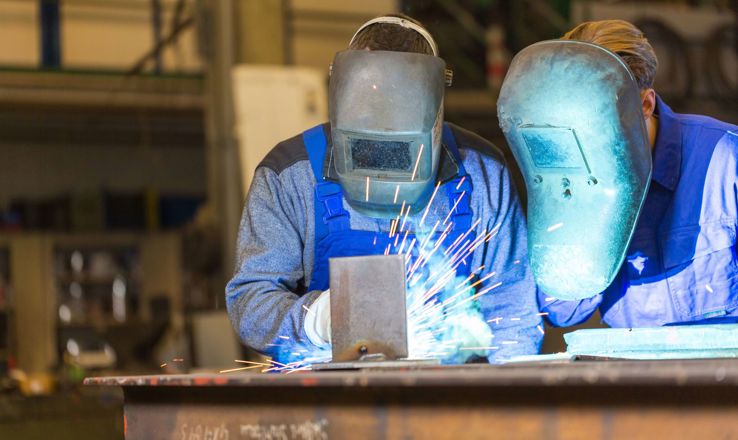 Welding work at Labor Finders